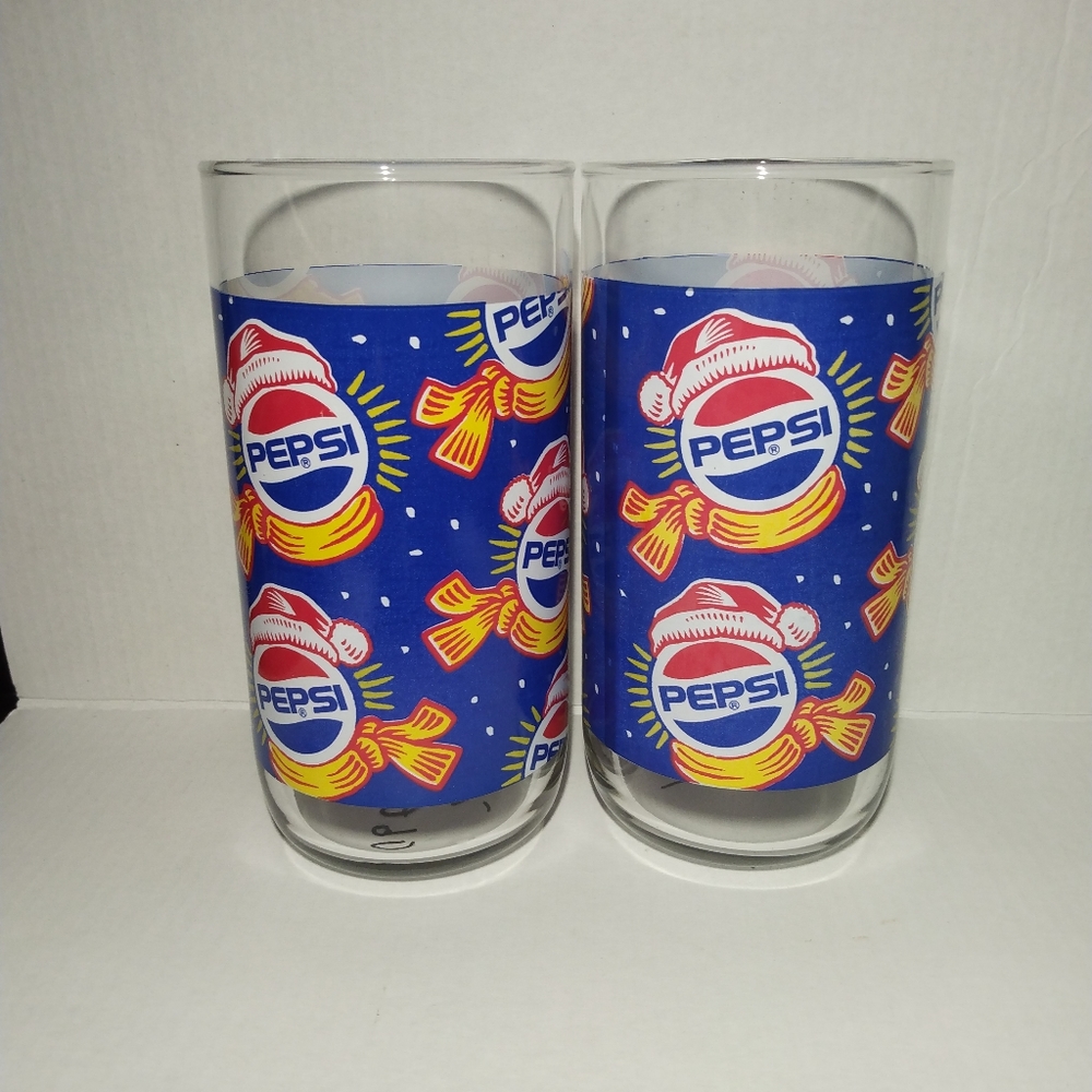 Pepsi Stocking Hat Glasses.